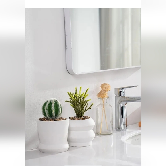 Cactus Plants in Pots. Set of two. Artificial. New. Teresa's Collection. - Picture 3 of 3